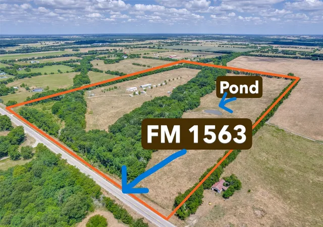 Photo 1 of Land for sale at 5814 Fm 1563, Commerce, TX 75428 | MLS# 21280044 | Listing updated on 2026-07-06