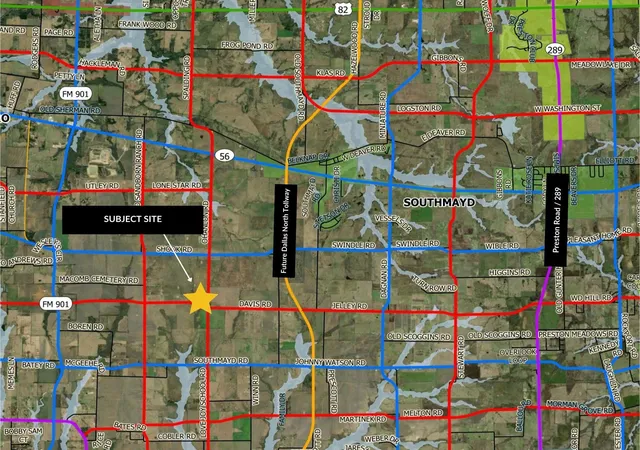 Photo 2 of Land for sale at 105 Acres O'hanlon Rd, Whitesboro, TX 76273 | MLS# 21246538 | Listing updated on 2026-07-22