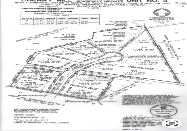 Photo 2 of Land for sale at 0 Autumn Creek Cir, Shreveport, LA 71107 | MLS# 21281328 | Listing updated on 2026-07-17