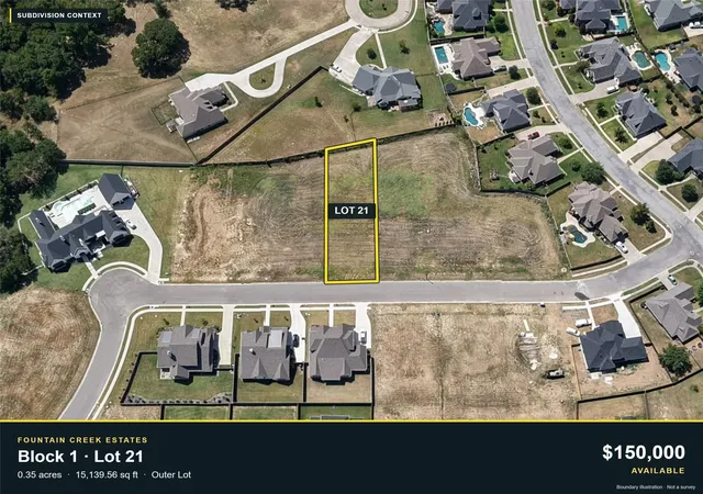 Photo 2 of Land for sale at 2019 Payton Wy, Pottsboro, TX 75076 | MLS# 21251845 | Listing updated on 2026-09-21