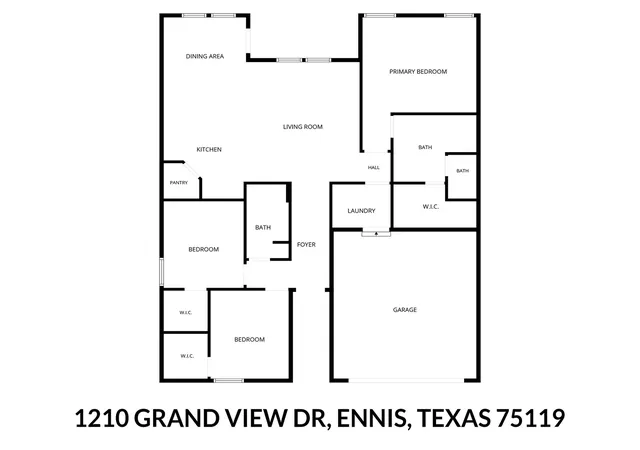 Homes for sale in Ennis, TX | 1210 Grand View Dr, Ennis, TX 75119 | MLS# 21289722