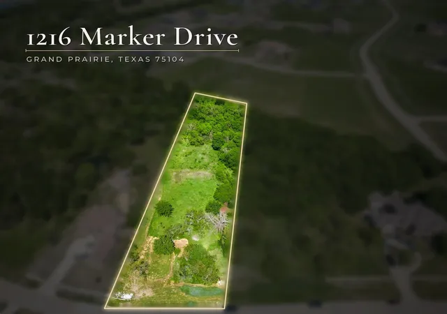 Photo 2 of Land for sale at 1216 Marker Dr, Cedar Hill, TX 75104 | MLS# 21290378 | Listing updated on 2026-08-22
