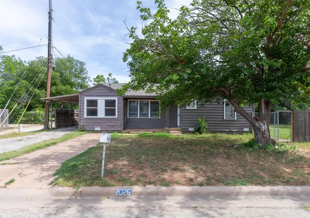 Photo 1 of Single family home for sale at 2026 Over St, Abilene, TX 79602 | MLS# 21285306 | Listing updated on 2026-08-25