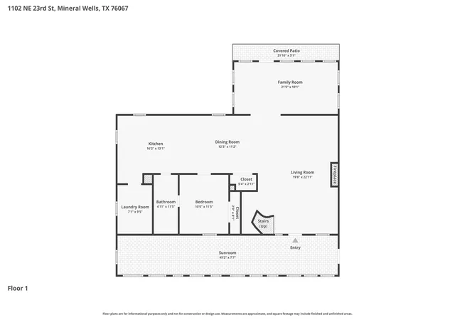 Homes for sale in Mineral Wells, TX | 1102 Ne 23Rd St, Mineral Wells, TX 76067 | MLS# 21292349