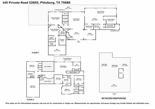 Homes for sale in Pittsburg, TX | 145 Private Road 52605, Pittsburg, TX 75686 | MLS# 21282679