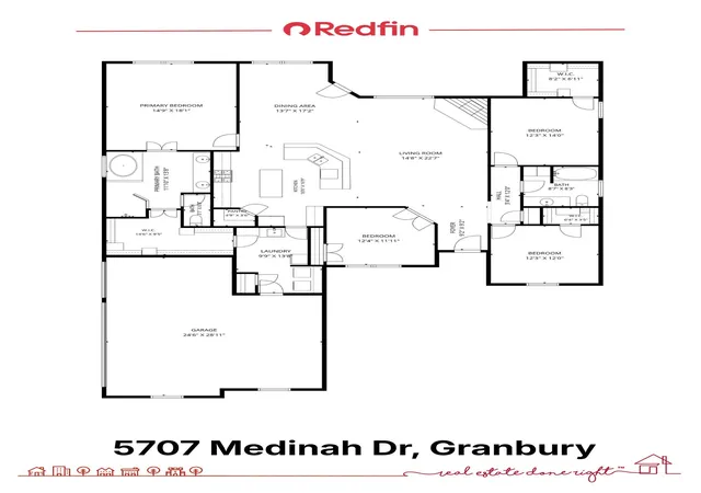 Homes for sale in Granbury, TX | 5707 Medinah Dr, Granbury, TX 76049 | MLS# 21295829