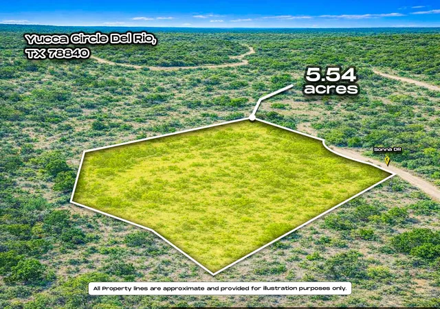 Land for sale at Apn:35033 Yucca Cir, Del Rio, TX 78840 | MLS# 21295925