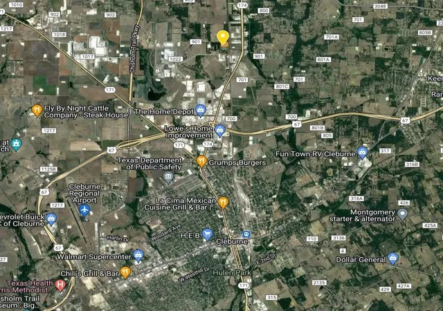 Photo 3 of Land for sale at 522 N Country Meadow Cir, Cleburne, TX 76033 | MLS# 21290920 | Listing updated on 2026-08-22