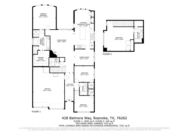 4th image of 428 Balmora Wy, Roanoke, TX 76262 | MLS# 21298516