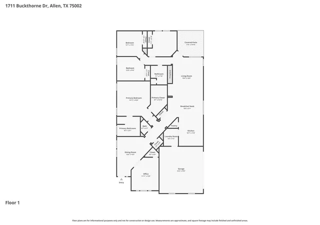 Homes for sale in Allen, TX | 1711 Buckthorne Dr, Allen, TX 75002 | MLS# 21290953