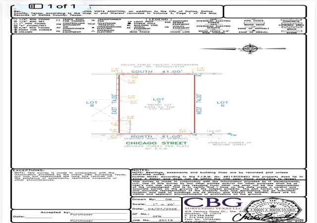 Land for sale at 2902 Chicago St, Dallas, TX 75212 | MLS# 21299876