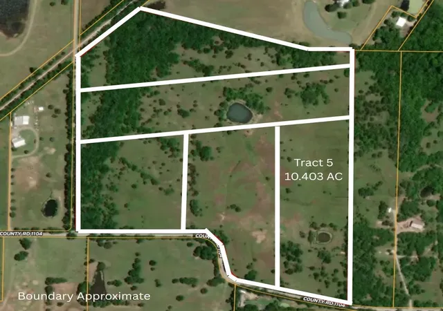 Photo 1 of Land for sale at 5 County Road 1104, Celeste, TX 75423 | MLS# 21301828 | Listing updated on 2026-08-04