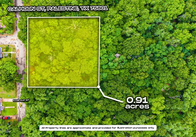 Photo 1 of Land for sale at 0 Calhoun St, Palestine, TX 75801 | MLS# 21303906 | Listing updated on 2026-08-17