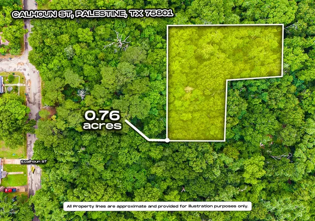 Photo 2 of Land for sale at 0 Calhoun St, Palestine, TX 75801 | MLS# 21303906 | Listing updated on 2026-08-17