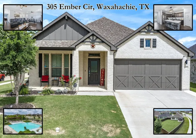 Photo 1 of Single family home for sale at 305 Ember Cir, Waxahachie, TX 75165 | MLS# 21282511 | Listing updated on 2026-09-17