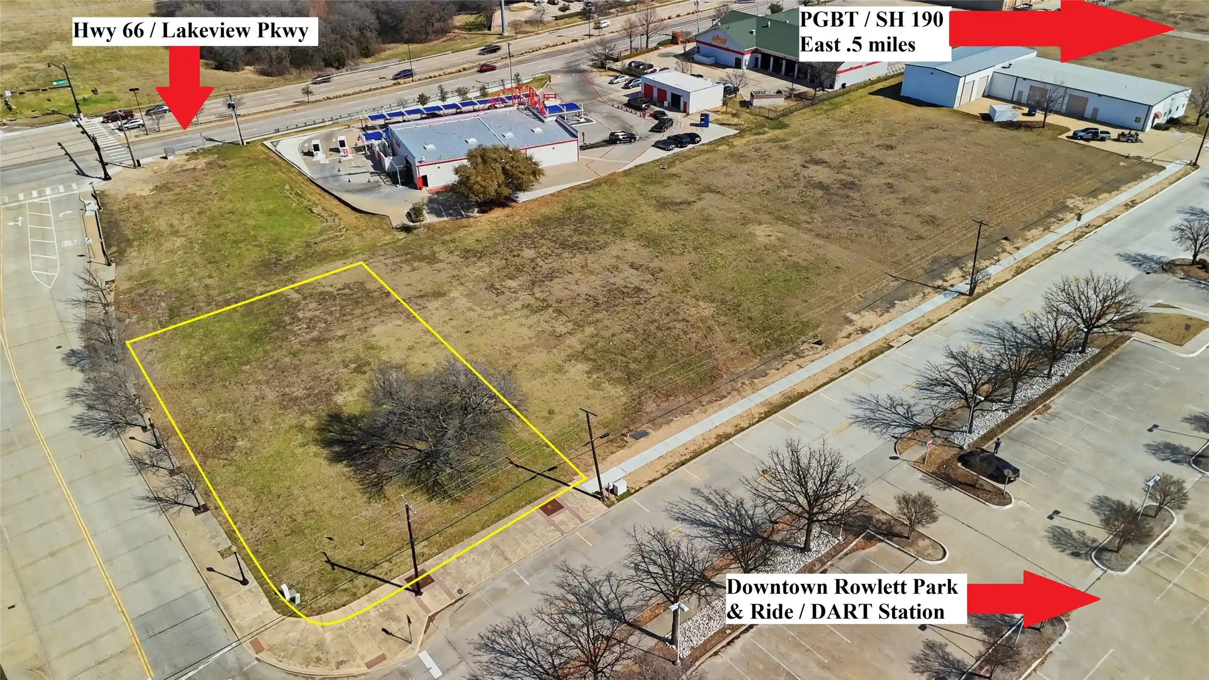 Photo 1 of Land for sale at 4101 Industrial St, Rowlett, TX 75088 | MLS# 21306029 | Listing updated on 2026-06-19