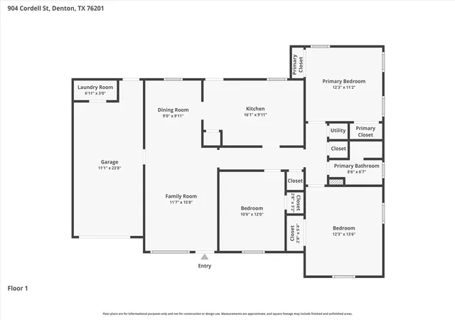 Homes for sale in Denton, TX | 904 Cordell St, Denton, TX 76201 | MLS# 21308167