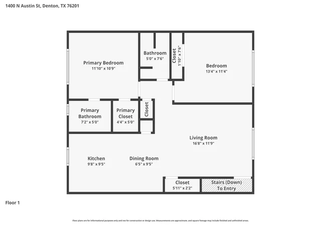 Photo 3 of Multi family home for sale at 1400 N Austin St, Denton, TX 76201 | MLS# 21313261 | Listing updated on 2026-07-22