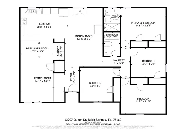 37th image of 12207 Queen Dr, Balch Springs, TX 75180 | MLS# 21294231