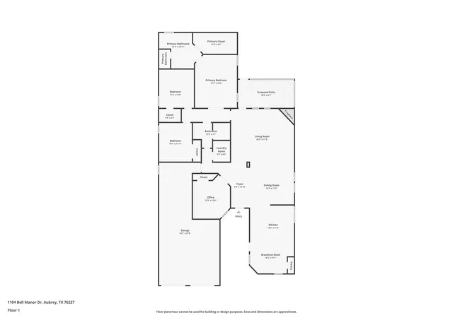 Photo 4 of Single family home for sale at 1104 Bell Manor Dr, Savannah, TX 76227 | MLS# 21312274 | Listing updated on 2026-09-28