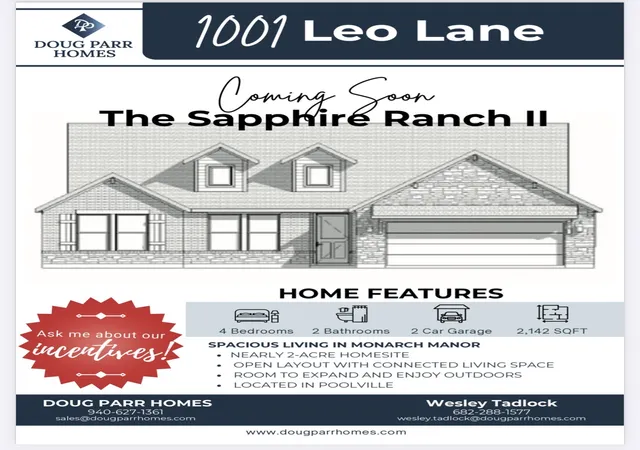 Homes for sale in Poolville, TX | 1001 Leo Ln, Poolville, TX 76487 | MLS# 21315291