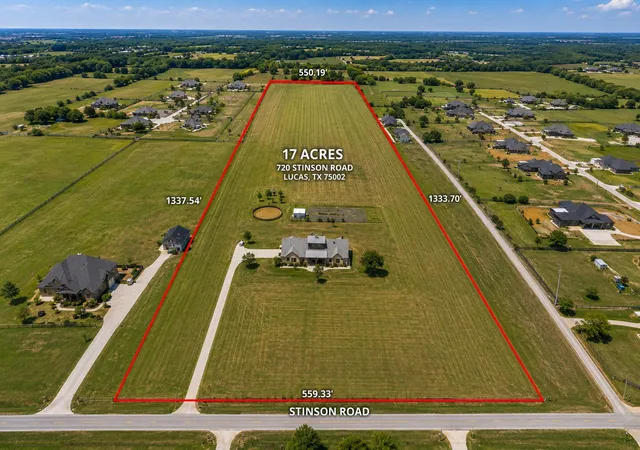 Photo 1 of Land for sale at 720 Stinson Rd, Allen, TX 75002 | MLS# 21316662 | Listing updated on 2026-09-17