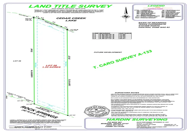 Photo 3 of Land for sale at 13851 Rock Springs Dr, Malakoff, TX 75148 | MLS# 21317150 | Listing updated on 2026-10-05