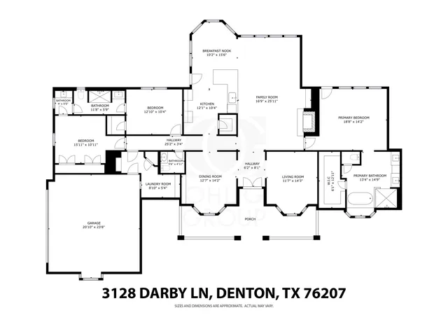2nd image of 3128 Darby Ln, Denton, TX 76207 | MLS# 21318954