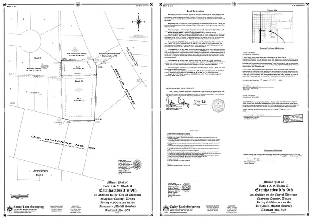 Photo 1 of Land for sale at 1607 Bells Dr, Denison, TX 75021 | MLS# 21312846 | Listing updated on 2026-07-22