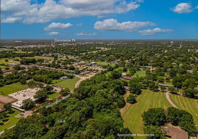 Photo 1 of Land for sale at Tbd Lot 5 Washington St, Commerce, TX 75428 | MLS# 21320873 | Listing updated on 2026-07-16
