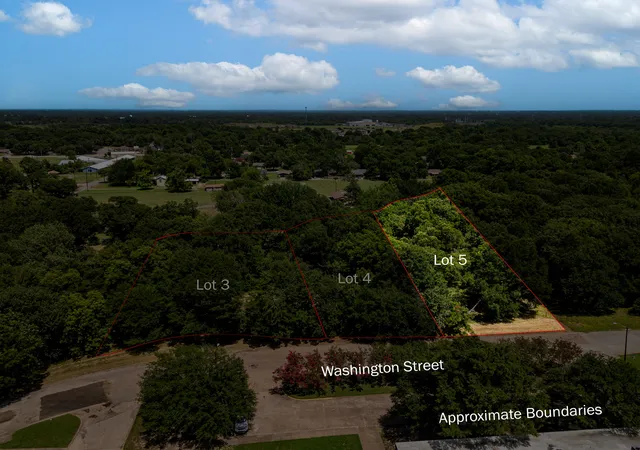 Photo 3 of Land for sale at Tbd Lot 5 Washington St, Commerce, TX 75428 | MLS# 21320873 | Listing updated on 2026-07-16