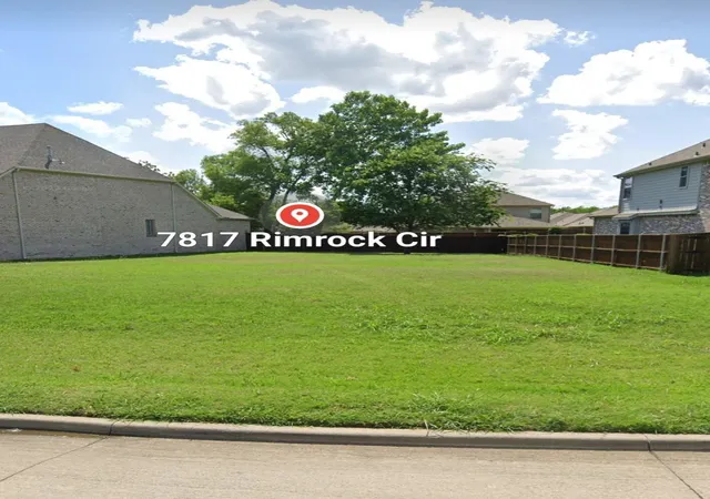 Photo 1 of Land for sale at 7817 Rimrock Cir, Frisco, TX 75034 | MLS# 21322373 | Listing updated on 2026-07-07