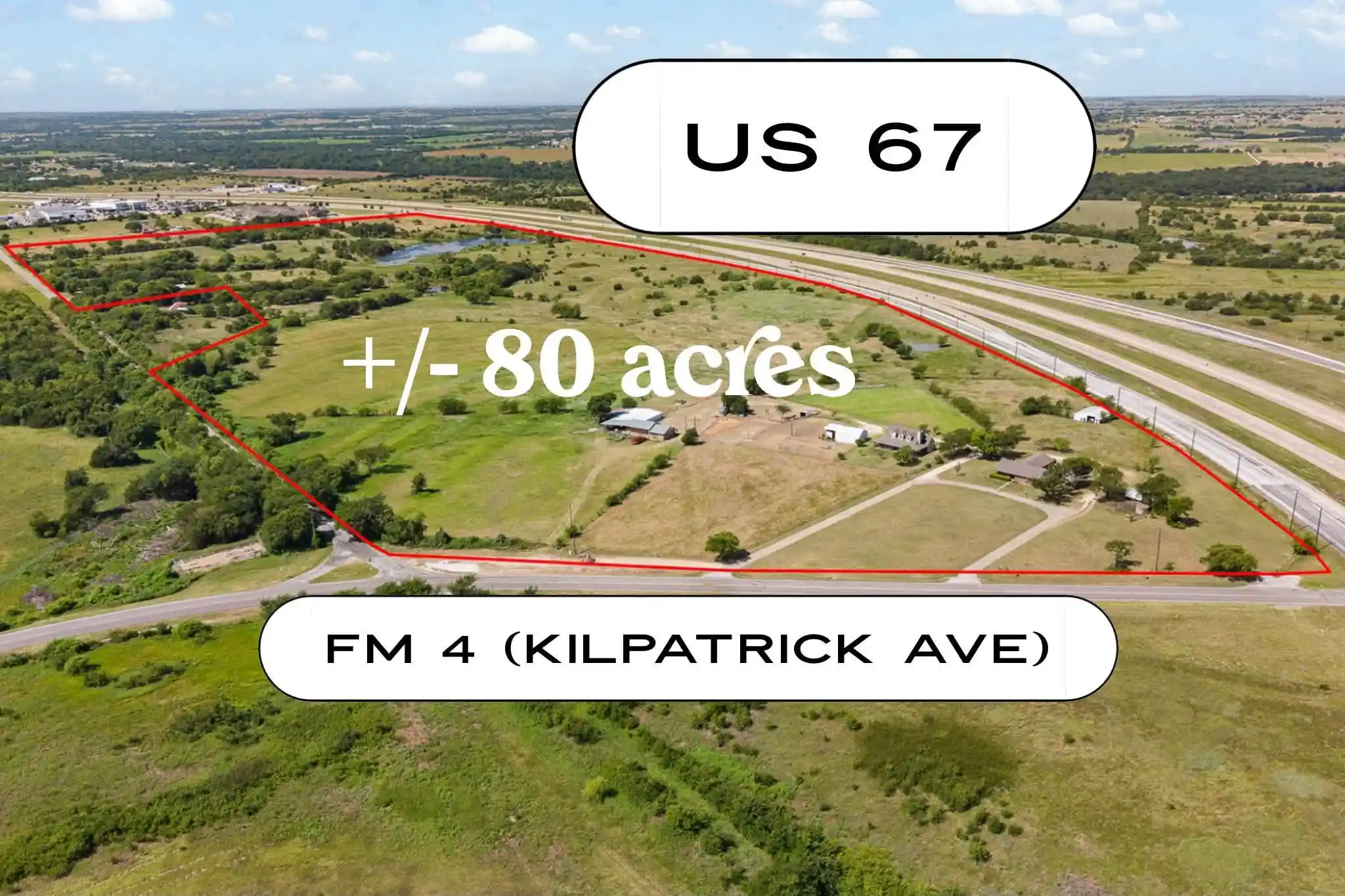 Photo 1 of Land for sale at 2425 W Fm 4, Cleburne, TX 76033 | MLS# 21324184 | Listing updated on 2026-10-16