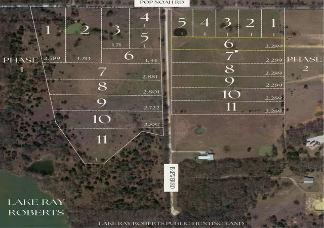 Photo 3 of Land for sale at Phase 2 Lot 9 William Brewer Rd, Tioga, TX 76271 | MLS# 21324754 | Listing updated on 2026-07-08