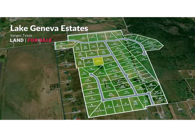 Photo 1 of Land for sale at Lot 26 Lake Erie Ct, Sanger, TX 76266 | MLS# 21327415 | Listing updated on 2026-07-10
