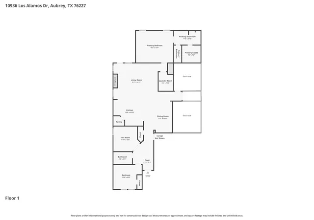 Photo 3 of Single family home for sale at 10936 Los Alamos Dr, Aubrey, TX 76227 | MLS# 21326219 | Listing updated on 2026-07-10