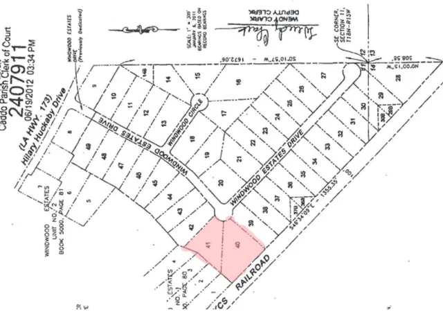 Photo 3 of Land for sale at Lots 40 And 41 Windwood Estates Dr, Shreveport, LA 71107 | MLS# 21327707 | Listing updated on 2026-07-10