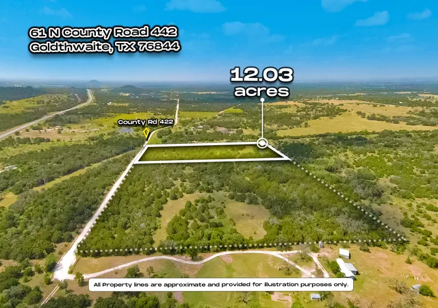 Photo 1 of Land for sale at 61 County Road 442, Goldthwaite, TX 76844 | MLS# 21324352 | Listing updated on 2026-09-30