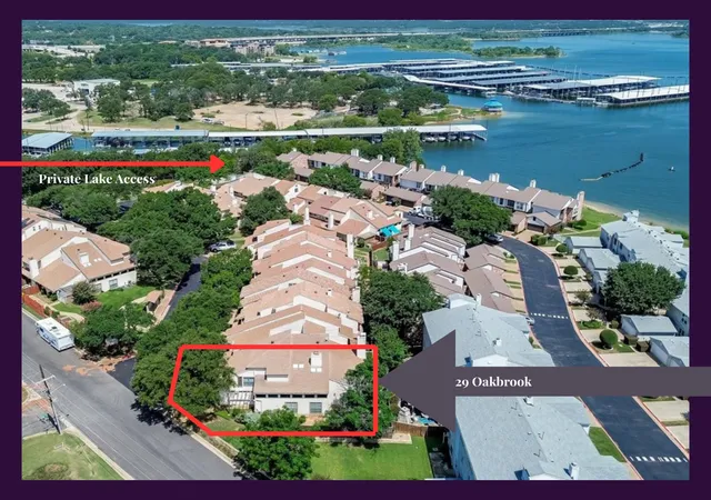 Photo 1 of Townhouse for sale at 29 Oakbrook Dr, Lewisville, TX 75057 | MLS# 21328182 | Listing updated on 2026-08-27
