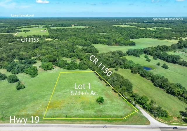 Photo 2 of Land for sale at Lot 1 State Hwy 19 & Rs Cr 1150, Emory, TX 75440 | MLS# 21311295 | Listing updated on 2026-08-22