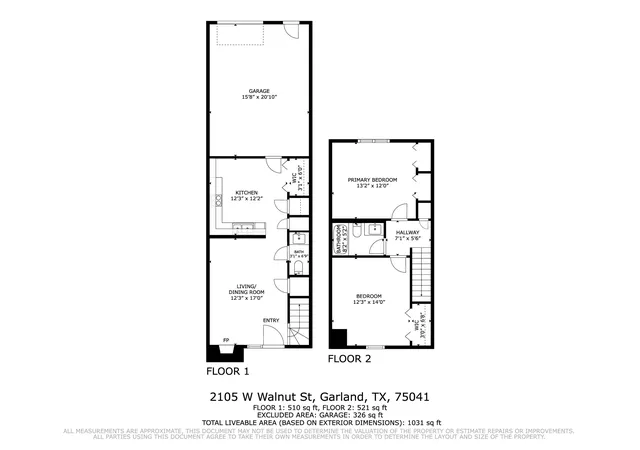 Photo 2 of Sale Pending at 2105 W Walnut St #A,B,C,D, Garland, TX 75042 | MLS# 21305127 | Listing updated on 2026-09-23