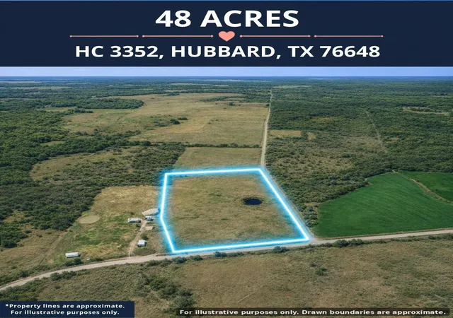 Photo 3 of Land for sale at Tbd Hc 3363/3352, Hubbard, TX 76648 | MLS# 21333750 | Listing updated on 2026-08-28