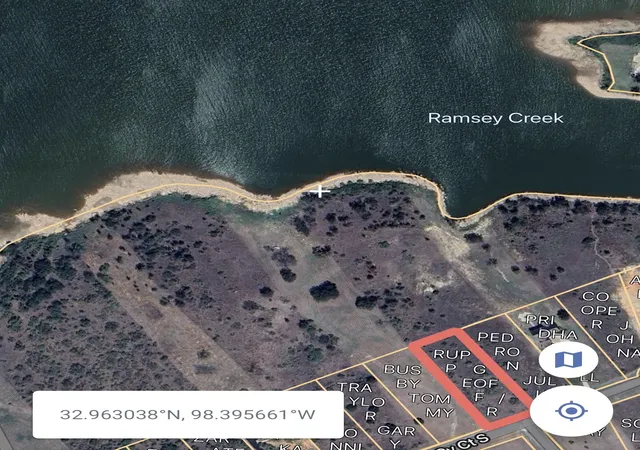 Photo 2 of Land for sale at 800 S Clear Cove Ct, Graford, TX 76449 | MLS# 21334652 | Listing updated on 2026-08-22