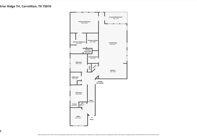 Photo 3 of Single family home for sale at 2256 Briar Ridge Trl, Carrollton, TX 75010 | MLS# 21335526 | Listing updated on 2026-07-22