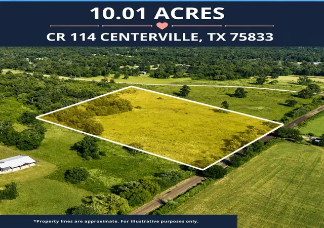 Photo 1 of Land for sale at Tbd Cr 114, Centerville, TX 75833 | MLS# 21336311 | Listing updated on 2026-07-21