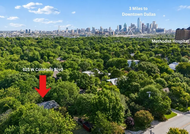 Photo 1 of Single family home for sale at 625 W Colorado Blvd, Dallas, TX 75208 | MLS# 21337315 | Listing updated on 2026-08-28