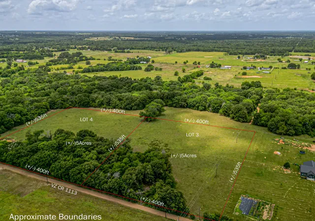 Photo 4 of Land for sale at Tbd Lot 4 Vz County Road 1113, Fruitvale, TX 75127 | MLS# 21339533 | Listing updated on 2026-07-24