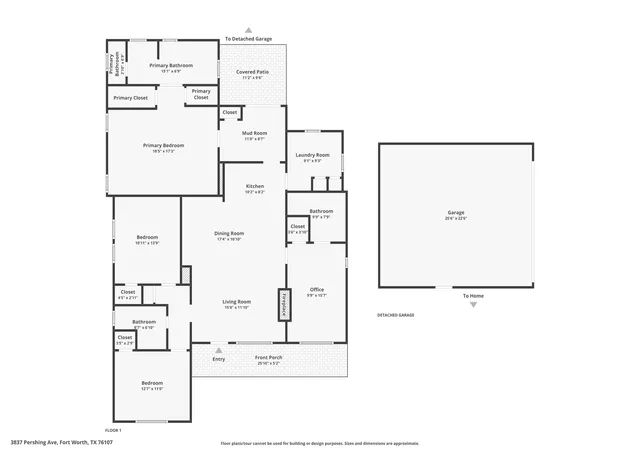 Photo 40 of Sale Pending at 3837 Pershing Ave, Fort Worth, TX 76107 | MLS# 21338275 | Listing updated on 2026-08-18