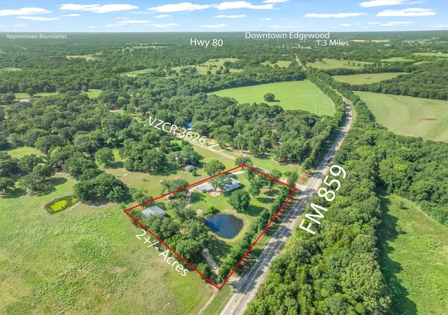 Photo 3 of Sale Pending at 111 Vz County Road 3626, Edgewood, TX 75117 | MLS# 21315154 | Listing updated on 2026-09-28