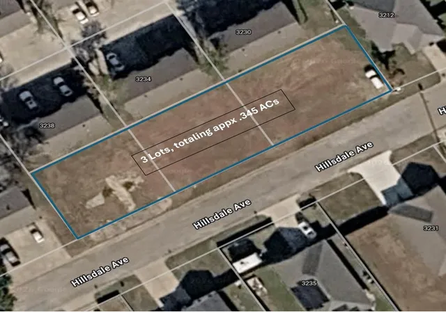 Photo 1 of Land for sale at Lots 6 8 Hillsdale Ave, Corsicana, TX 75110 | MLS# 21341515 | Listing updated on 2026-07-25